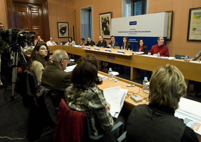 Presentación Estudio Universitarios. Fundación BBVA