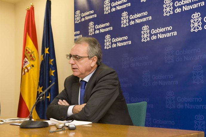 El presidente del Gobierno de Navarra, Miguel Sanz.