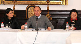 Díaz Trillo durante la reunión de la Junta rectora de los Espacios Protegidos de