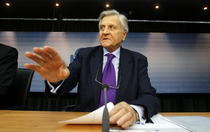 El presidente del BCE, Jean Claude Trichet