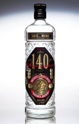 Botella del 140 aniversario de Anís del Mono