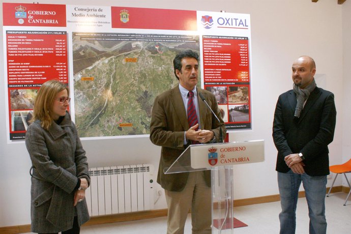 Martín en su visita a Mazcuerras