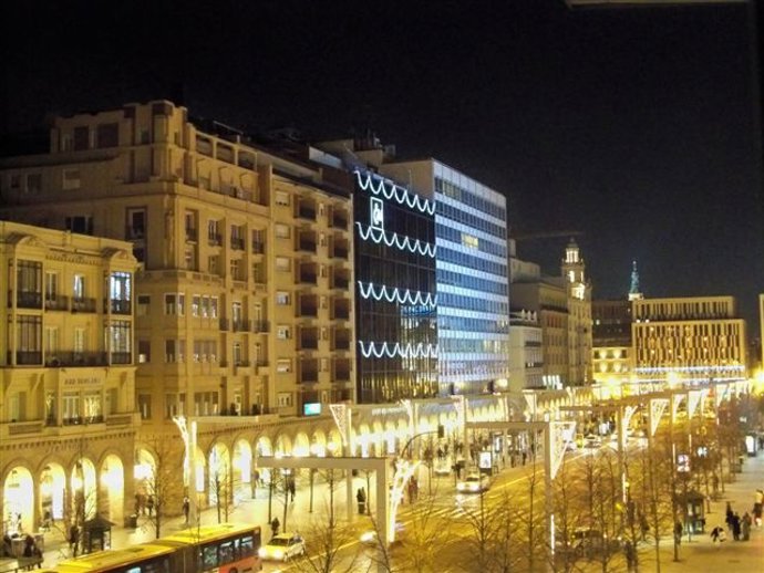 Luces de Navidad 2010 Zaragoza
