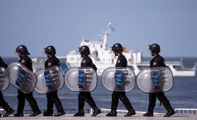 Policía se prepara en Mar del Plata (Argentina) para la XX Cumbre Iberoamericana