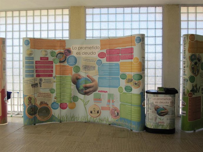 Un panel de la exposición.