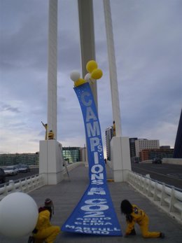 Pancarta de Acció pel Clima