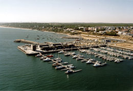 Imagen del puerto de Mazagón (Huelva)