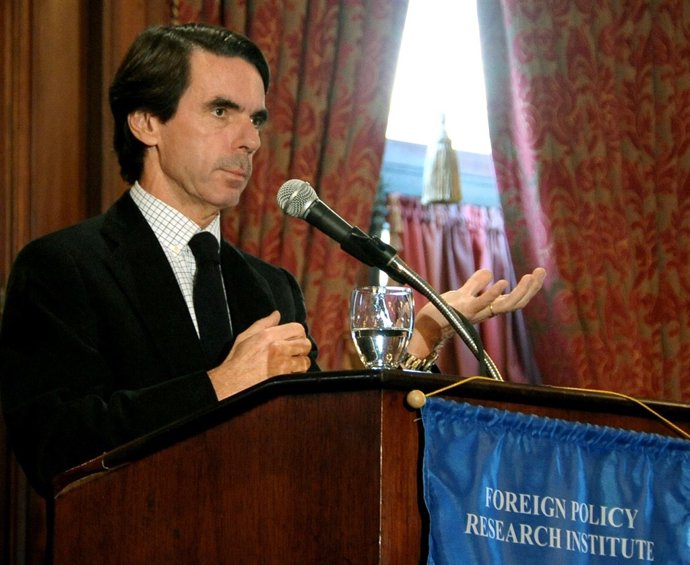 El ex presidente del Gobierno, José María Aznar