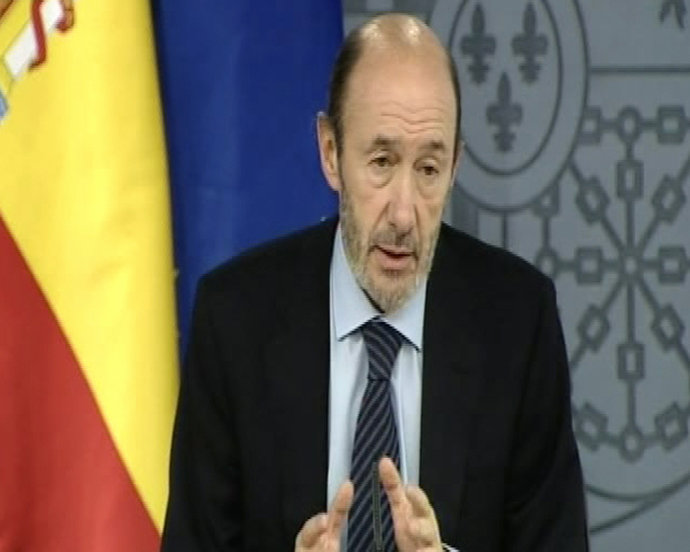 Rubalcaba dice que se aplicarán las normas del Estado