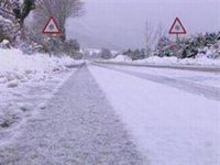 Tres puertos de Burgos permanecen cerrados por la nieve y existe necesidad de cadenas en otros nueve de CyL
