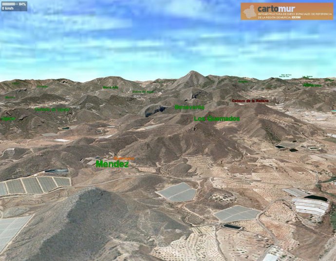 Imagen cartográfica de Murcia