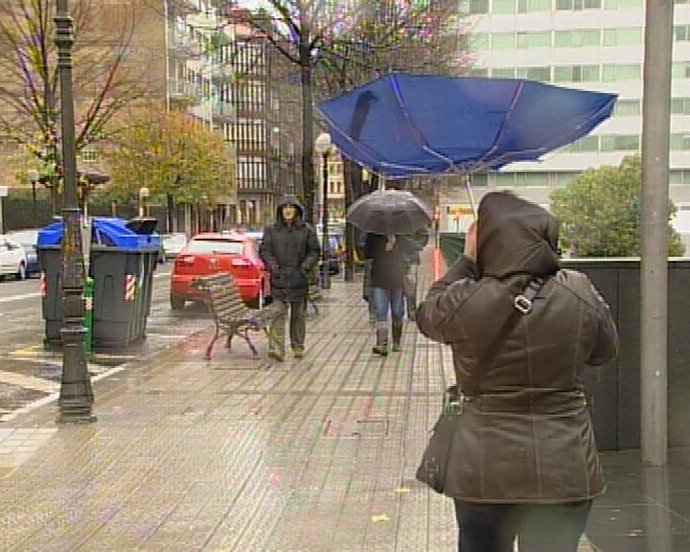 El Pais Vasco, en alerta naranja por viento