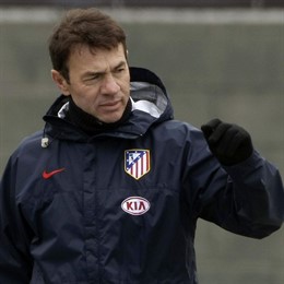 Entrenador del Atlético de Madrid, Abel Resino
