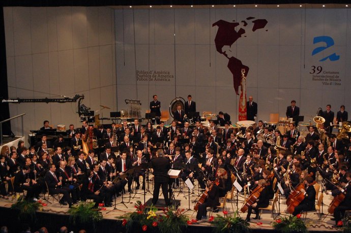 Actuación de la banda 