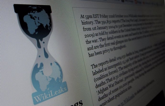 Página web de wikileaks