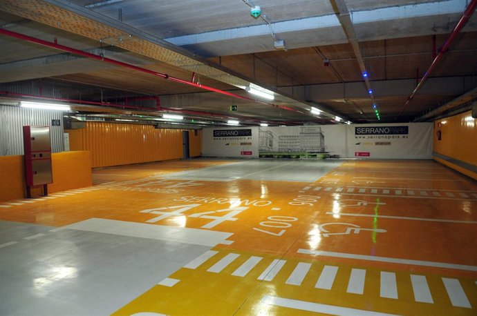 Aparcamiento de Serrano