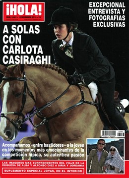Portada de la revista '¡Hola!'