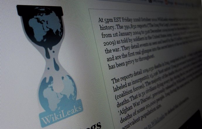 Página web de wikileaks