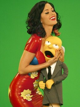 Katy Perry en Los Simpson