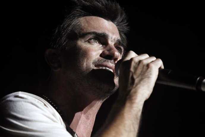 El cantante colombiano Juanes