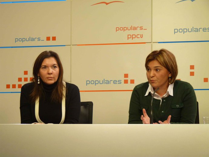 Mercedes Alonso e Isabel Bonig