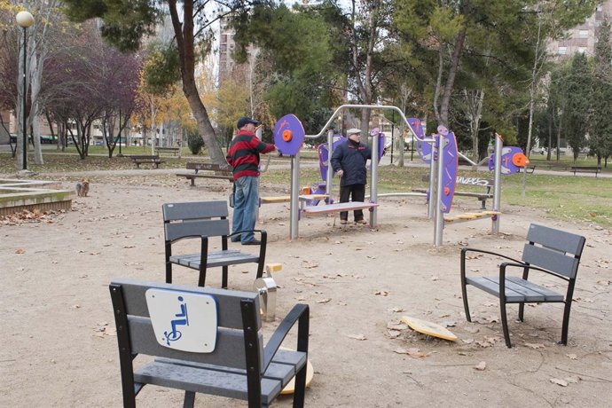 Nueva zona en los jardines de Avicebrón
