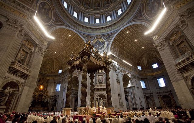 Interior del Vaticano