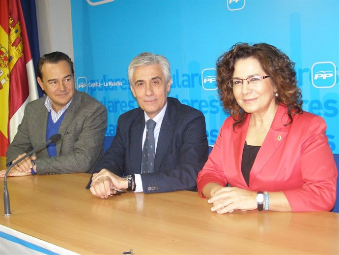 Los senadores toledanos del PP