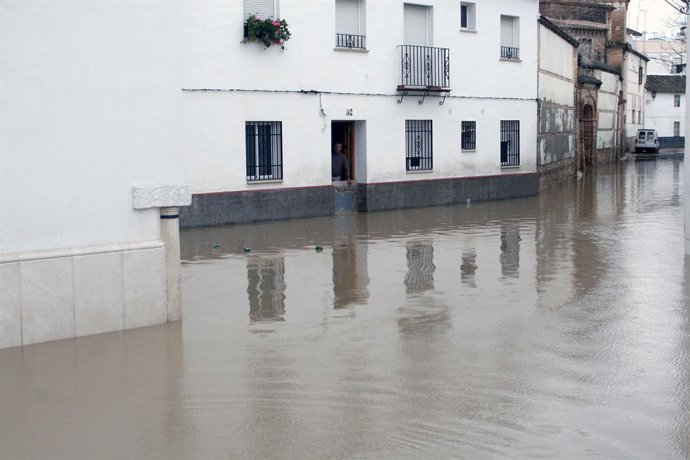 Inundaciones en Écija