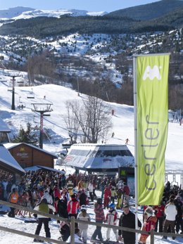 Estación de esquí de Cerler, el 4 de diciembre de 2010