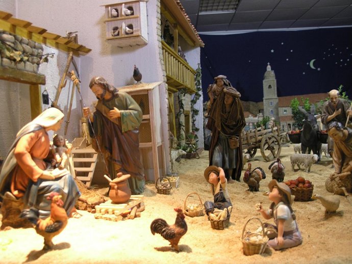 Imagen del Belén. 