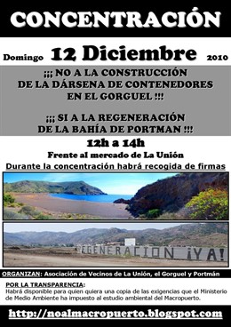 Cartel de la concentración