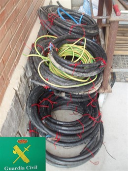 Los ladrones se apoderaron de 300 metros de cable