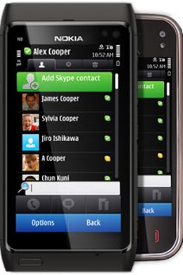 movil symbian con skype