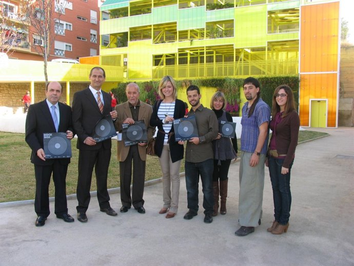Organizadores del Festival Rock Box en Las Cigarreras