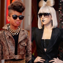 Willow Smith y Lady Gaga