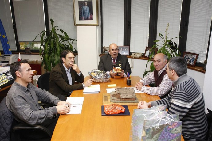 Un momento de la reunión