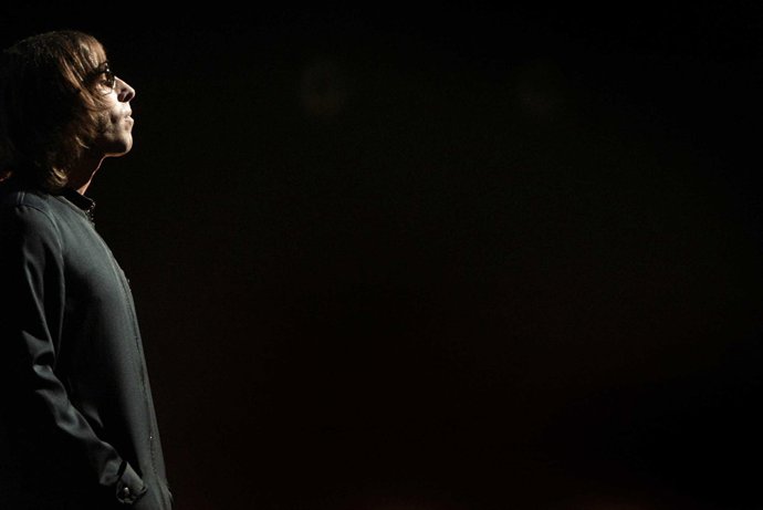 El cantante de la banda británica Oasis Liam Gallagher