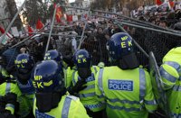 Barricadas y disturbios en Londres contra el encarecimiento de la Universidad