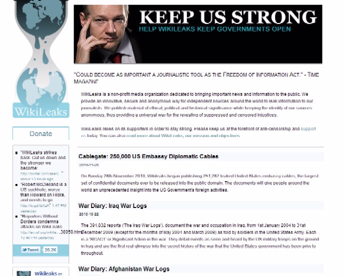 Wikileaks: en el punto de mira