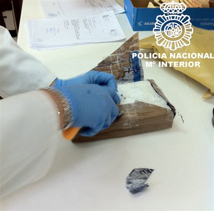 Cocaína intervenida por la Policía