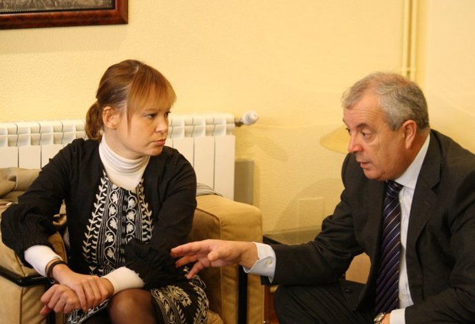 Pachi Vázquez se reúne con Leire Pajín