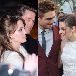Angelina Jolie,Brad Pitt, Robert Pattinson y Kristen Stewart