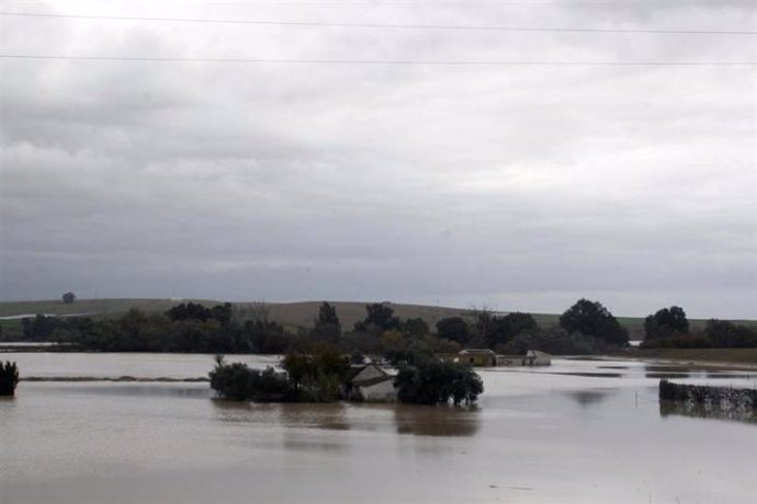 Inundaciones en Écija