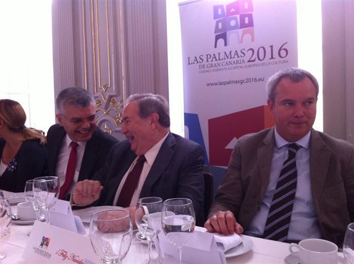 El alcade de Las Palmas de Gran Canaria, Jerónimo Saavedra