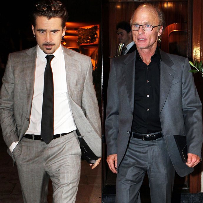 Colin Farrel y Ed Harris
