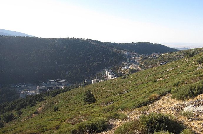 Puerto de Navacerrada, montañas