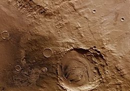 Crater Schiaparelli de Marte