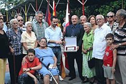 Visita al Centro Montañés de La Habana