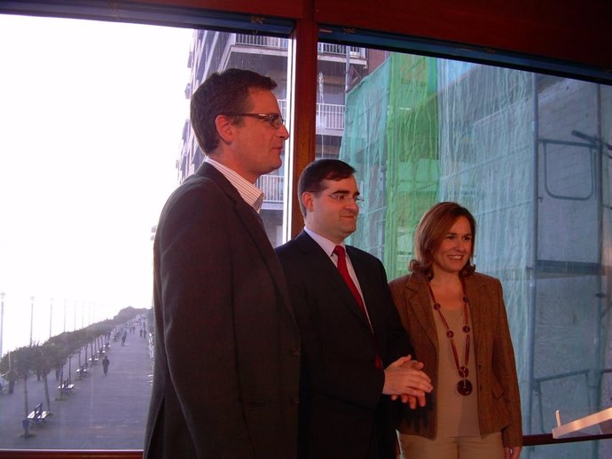 Basagoiti con el candidado de Portugalete